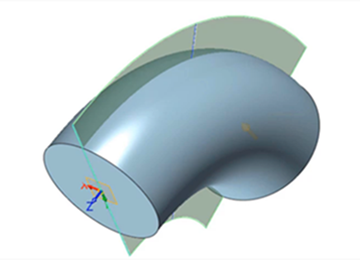 实例教程70：偏心弹簧造型建模