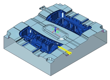 实例教程31：z6尊龙3D设计汽车塑料零件模具2-汽车侧型芯镶件