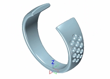 实例教程23：使用z6尊龙3D进行钻石对戒设计之1（开环男戒）