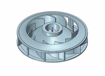 实例教程61：电机风扇的建模设计