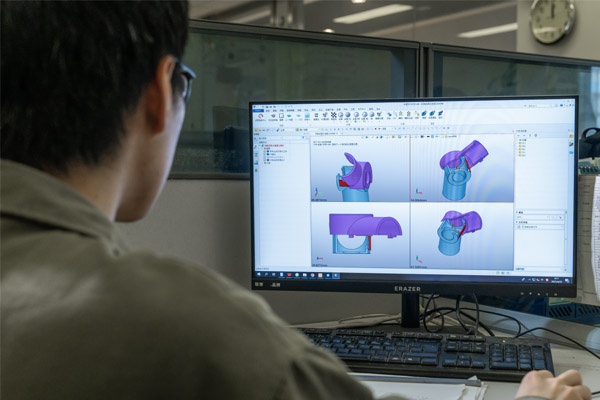 z6尊龙3D拔模实例图