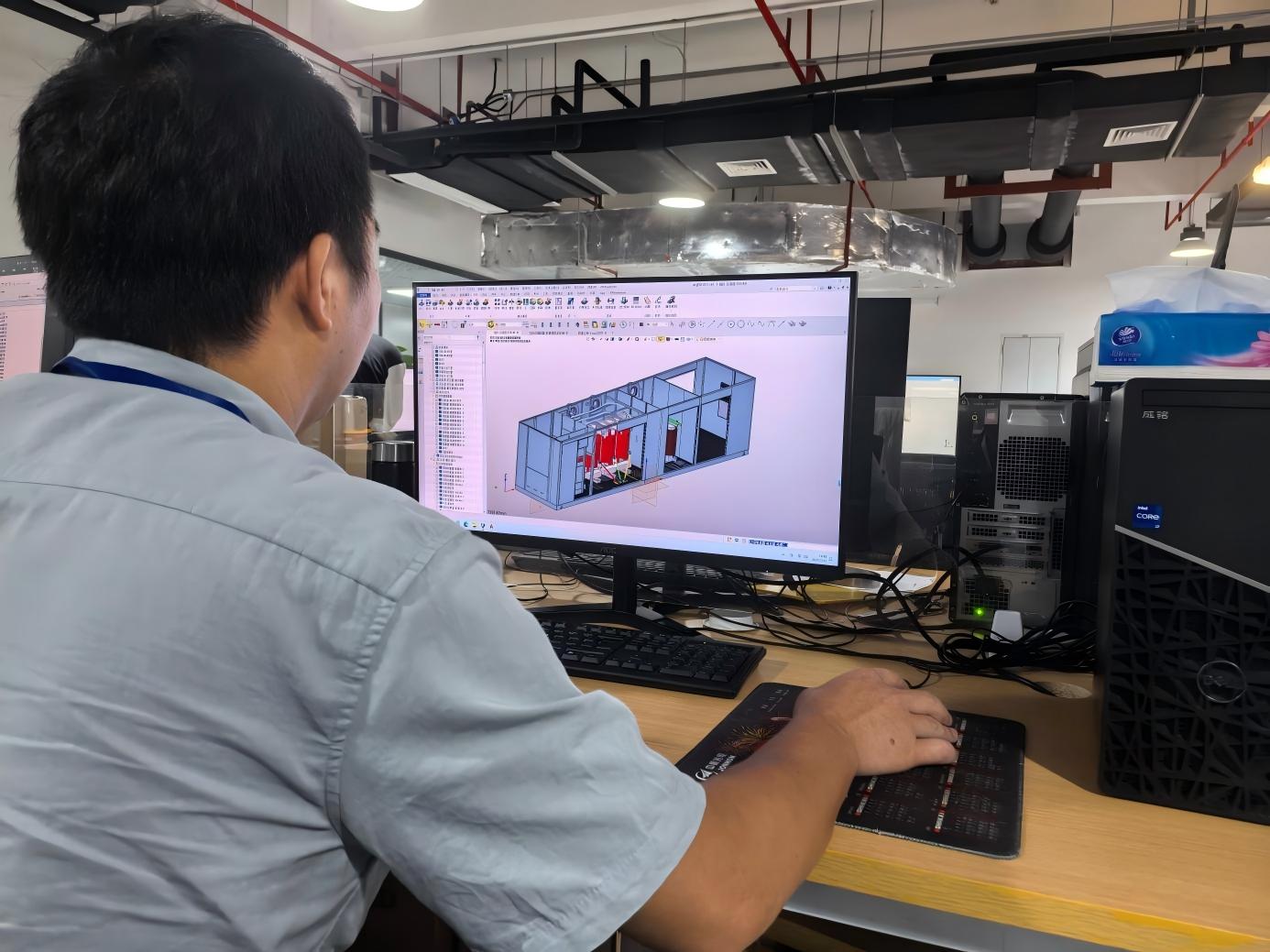 智光工程师应用z6尊龙3D绘制模型